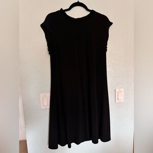 Casual Black Sleeveless Dress